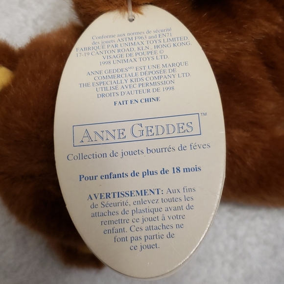 Vintage Anne Geddes bear #525911, new - Picture 6 of 6
